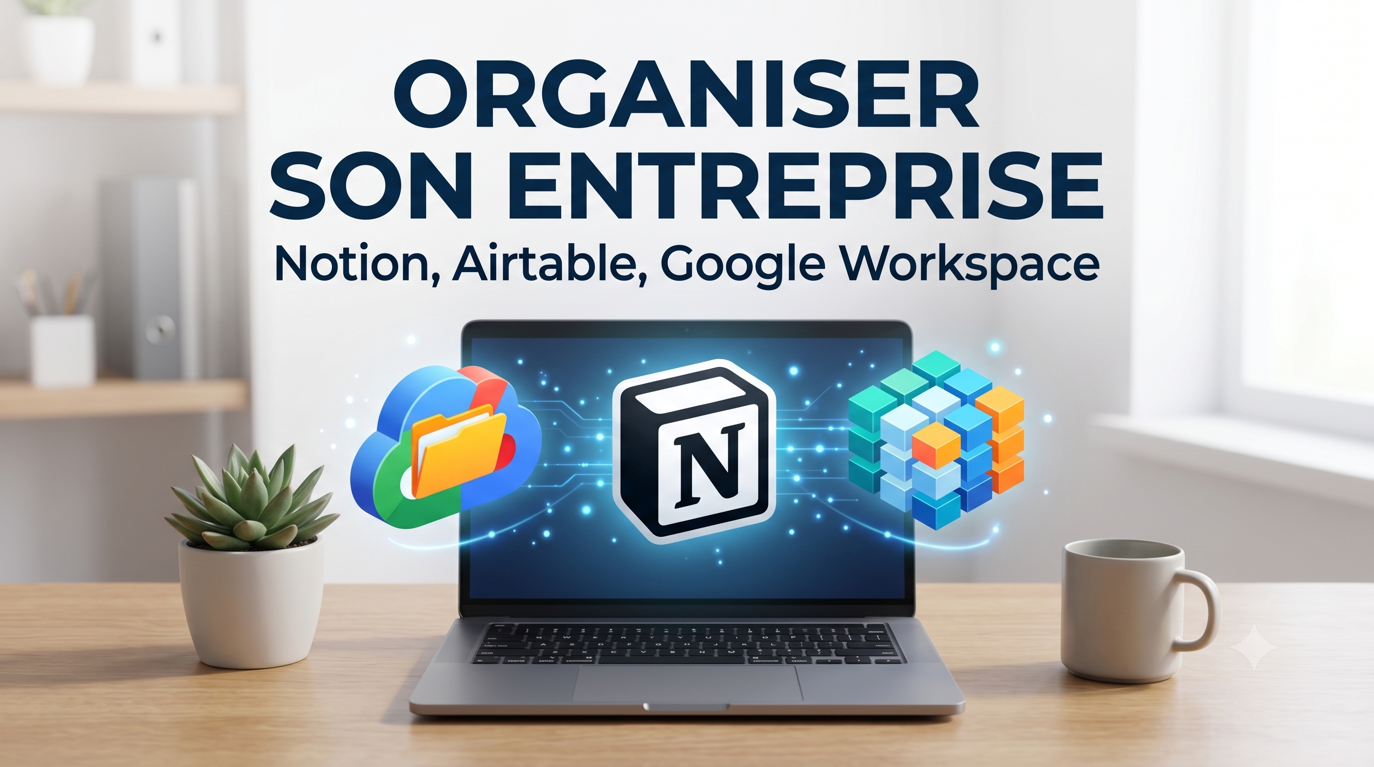 Notion, Airtable, Google Workspace : organiser son entreprise